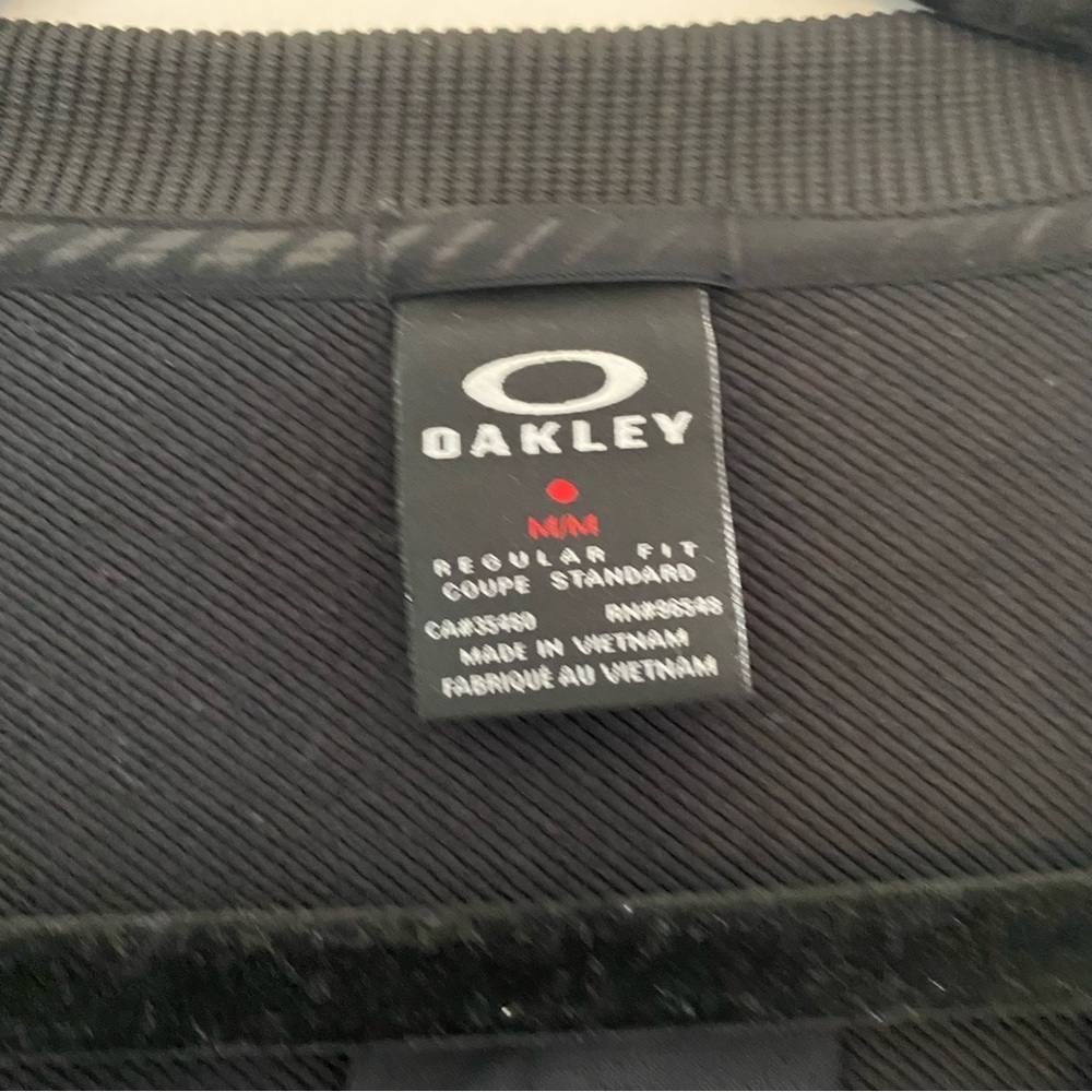Oakley athletic black and white jacket size medium - Picture 4 of 7
